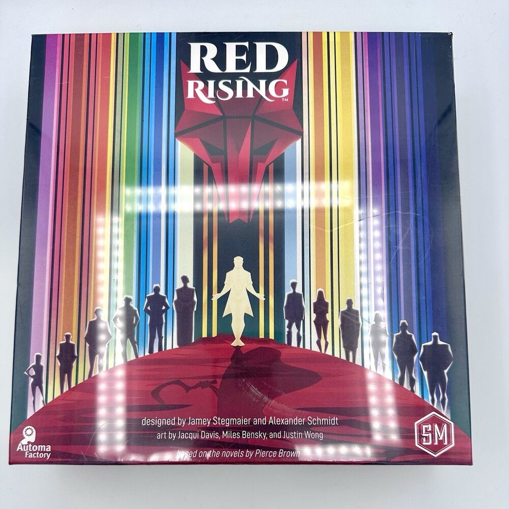 Stonemaier Games Red Rising Strategy Board Game Automa Factory SEALED